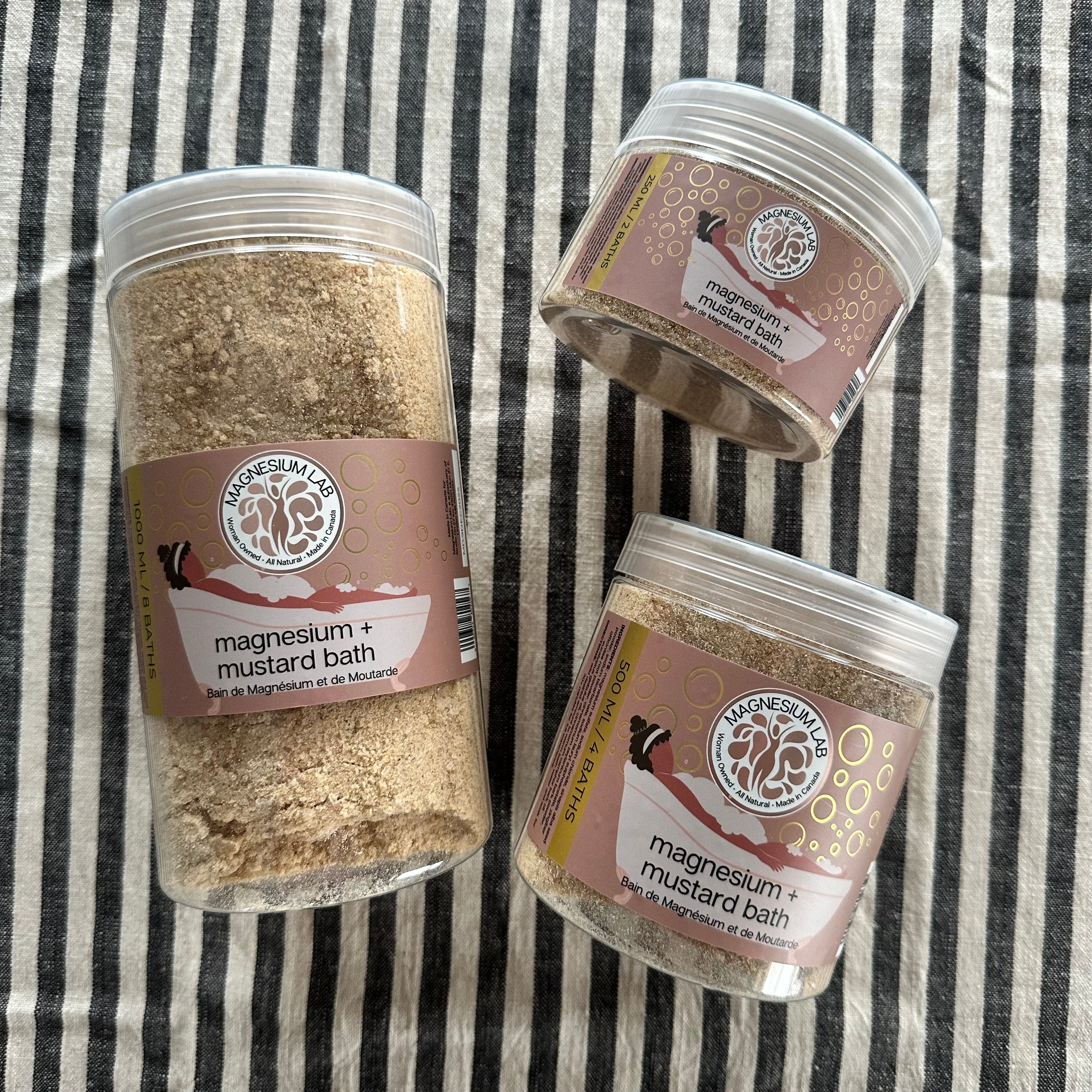 Magnesium + Mustard Bath Infusion