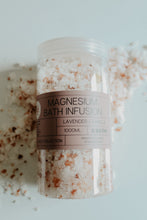 Load image into Gallery viewer, Lavender + Vanilla Magnesium Bath Infusion (Relax)
