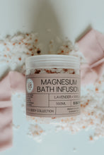 Load image into Gallery viewer, Lavender + Vanilla Magnesium Bath Infusion (Relax)

