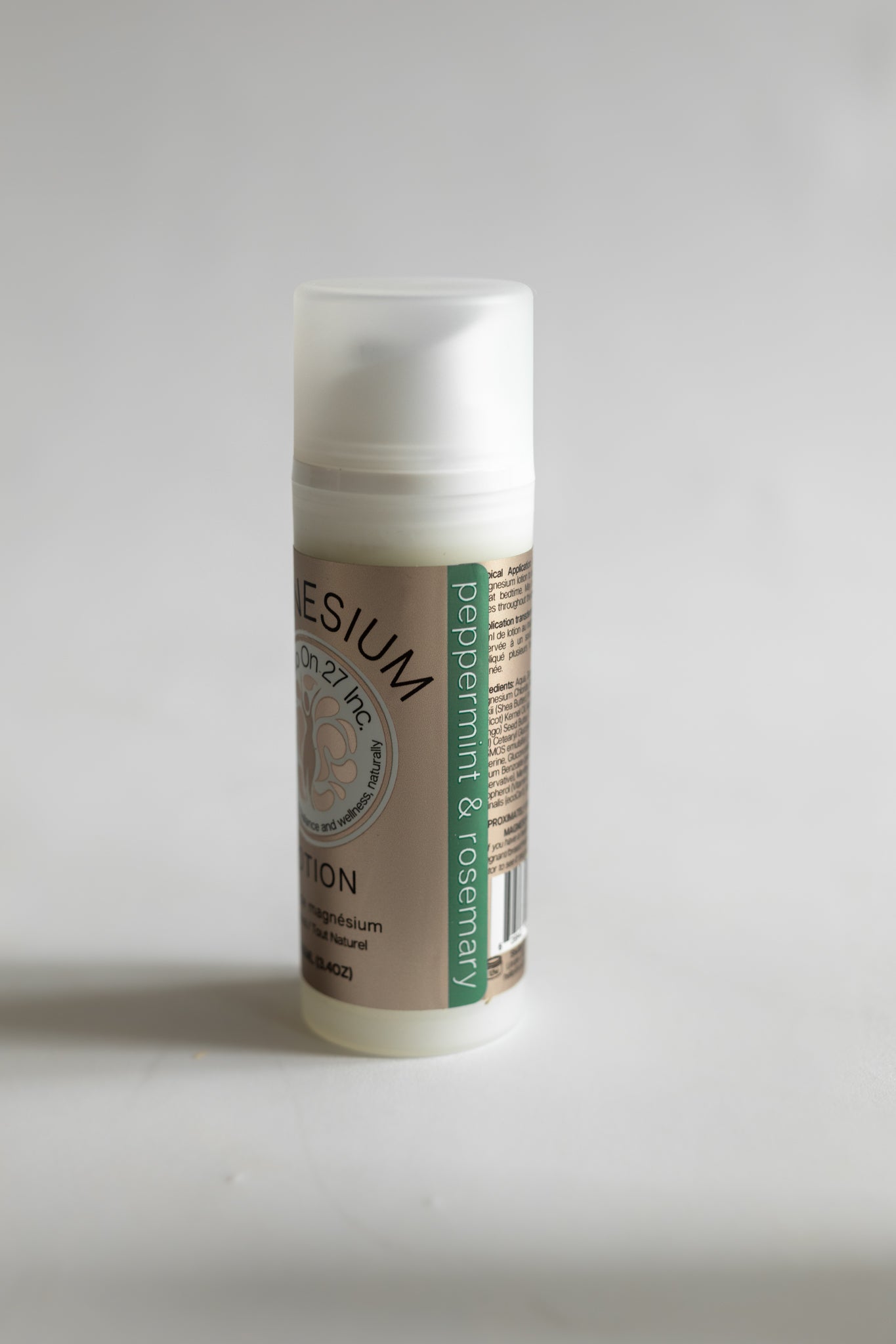 Magnesium Lotion - Peppermint & Rosemary